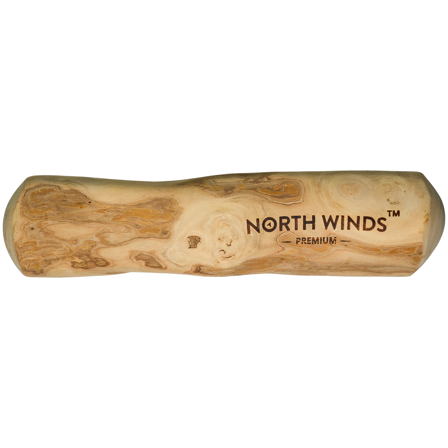 North Winds Premium Timberborn Coffee Wood - Extra Large Dog Chew, Case of 25