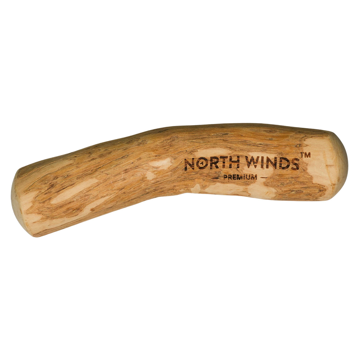 North Winds Premium Timberborn Coffee Wood - Large Dog Chew, Case of 25