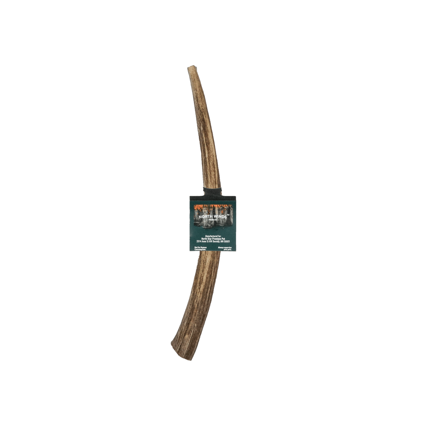 North Winds Premium Vista Point Deer Antler - Large Dog Chew, Case of 25