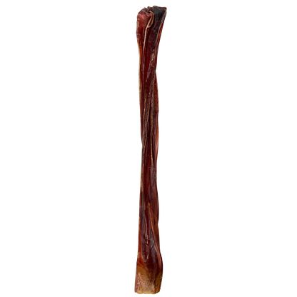 North Winds Premium Odorless Standard Bully Steer Stick 10-12” Large USA Sourced Dog Chew, Case of 25