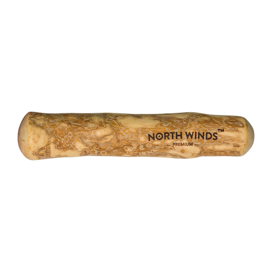 North Winds Premium Timberborn Coffee Wood - Medium Dog Chew, Case of 25