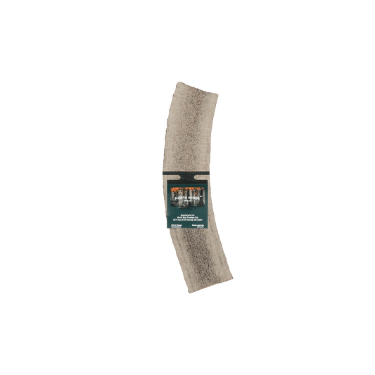 North Winds Premium Vista Point Elk Antler Split - Large Dog Chew, Case of 25