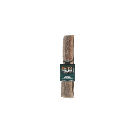 North Winds Premium Vista Point Elk Antler Split - Medium Dog Chew, Case of 25